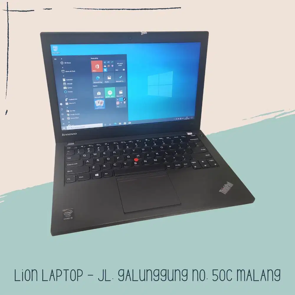 RAM 8GB SSD 256GB Core i5 Murah Lenovo Thinkpad X240 [18|10]