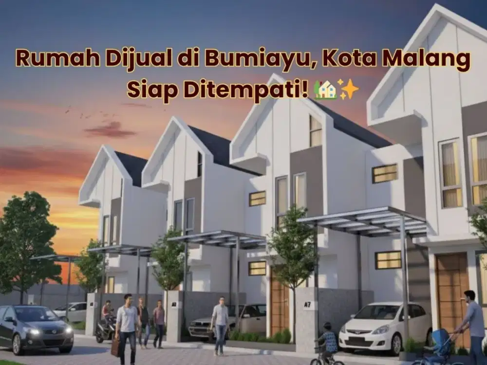 Kavling dan Rumah Bumiayu Malang - dekat pasar Gadang
