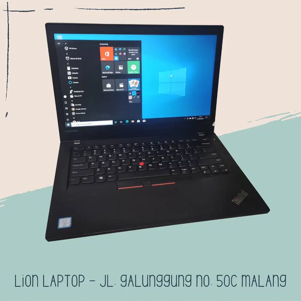 RAM 16GB Core i5 Gen7 SSD 256GB Lenovo Thinkpad T470 [18|10]