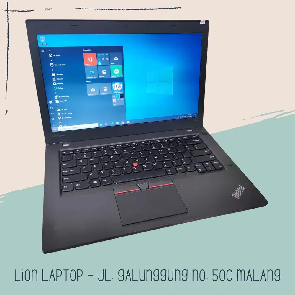 RAM 8GB Core i5 SSD 256GB Lenovo Thinkpad T460 [18|10]