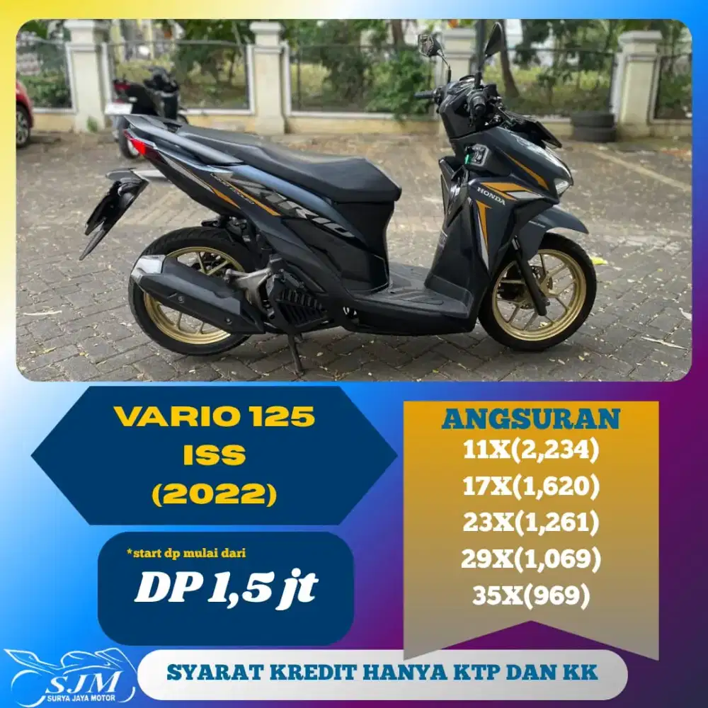 HONDA VARIO 125 ISS 2022 MESIN HALUS