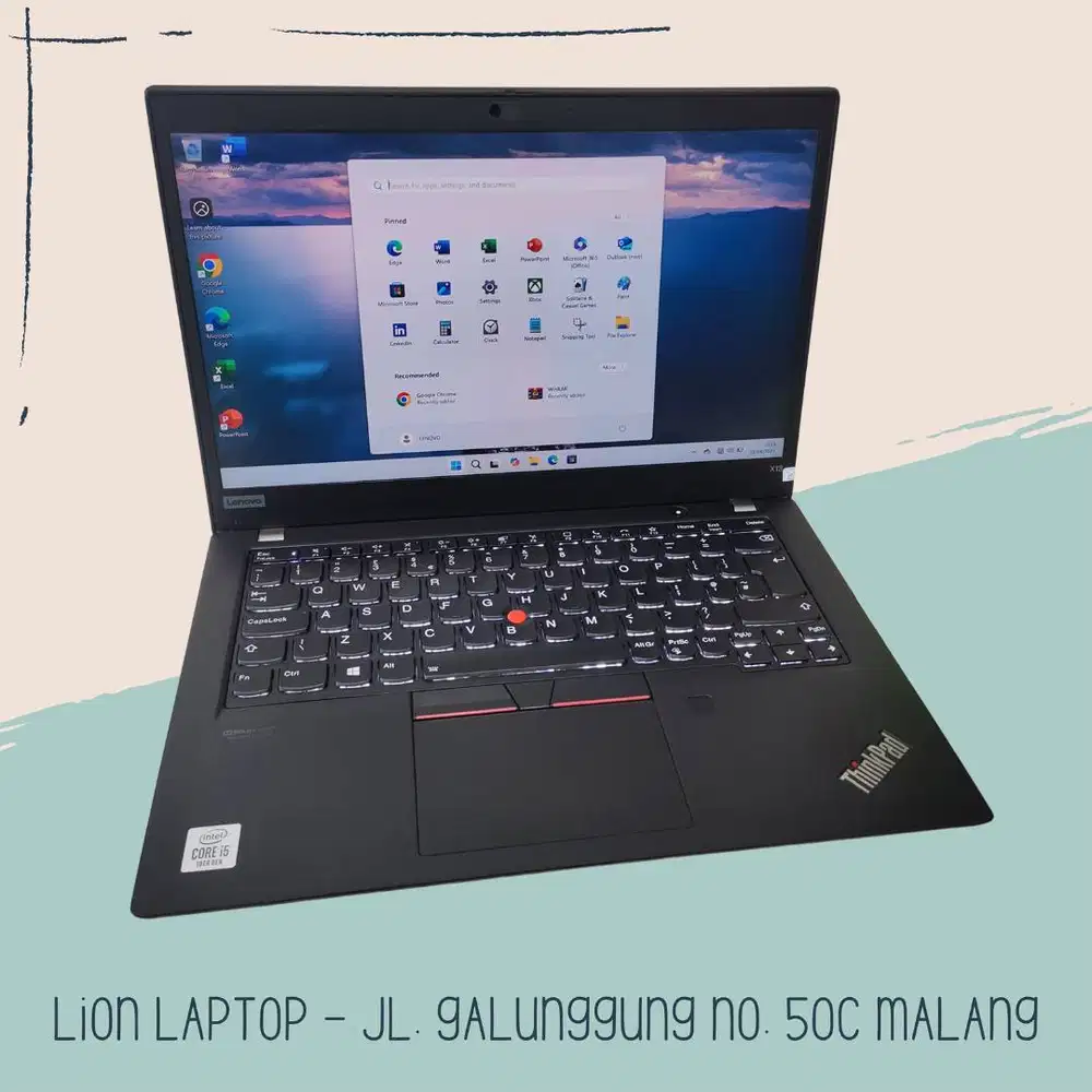 Core i5 Gen 10 slim mulus RAM 8GB SSD 256 Lenovo Thinkpad X13 [18|10]
