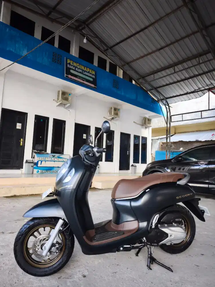 Scoopy prestige warna hitam siapa cepat ya lengkap semua mulus