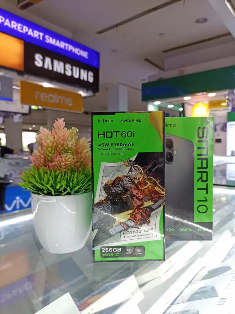 INFINIX HOT 60i RAM 8/256 NEW PROMO MURAH