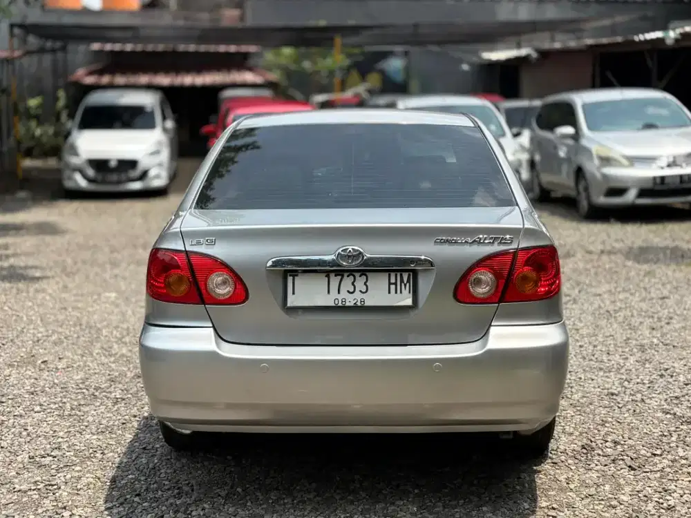 TOYOTA COROLLA ALTIS G MANUAL 2001 ANTIK