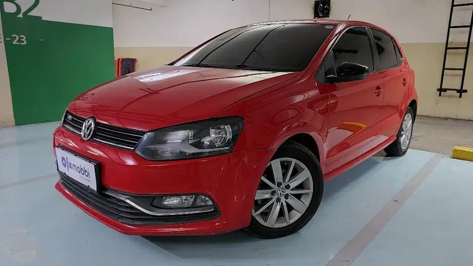 Volkswagen Polo  1.2 TSI Bensin-AT 2016 Merah