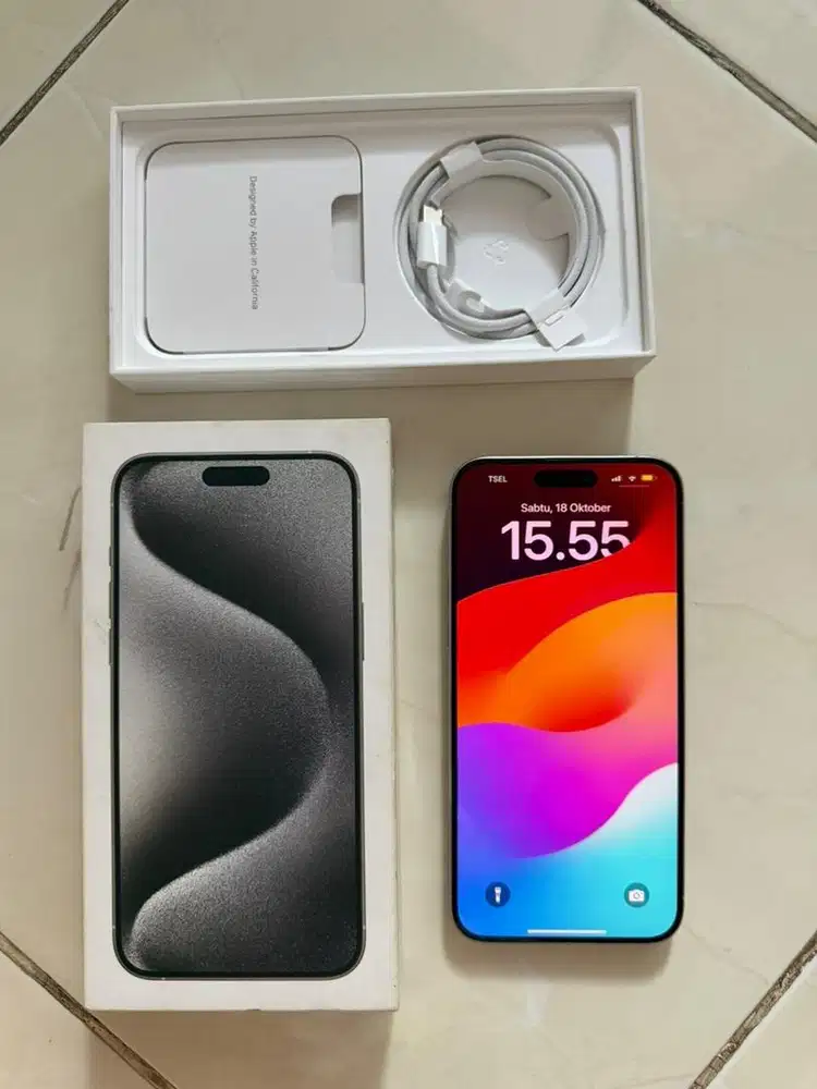 Iphone 15 pro max 256gb white ibox