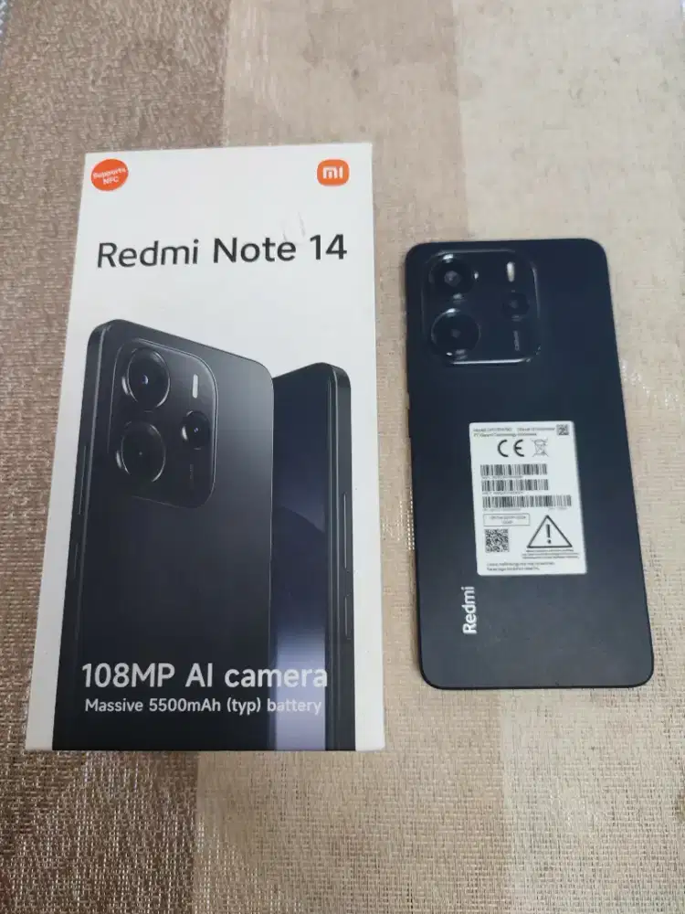 Xiaomi Redmi Note 14 8/128gb Second Bergaransi Bisa TT