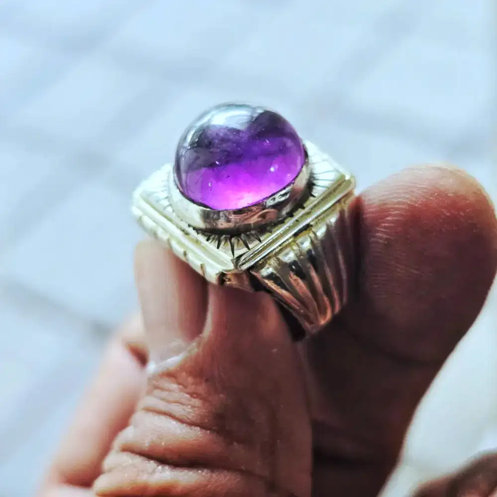 Borongan cincin ikat perak