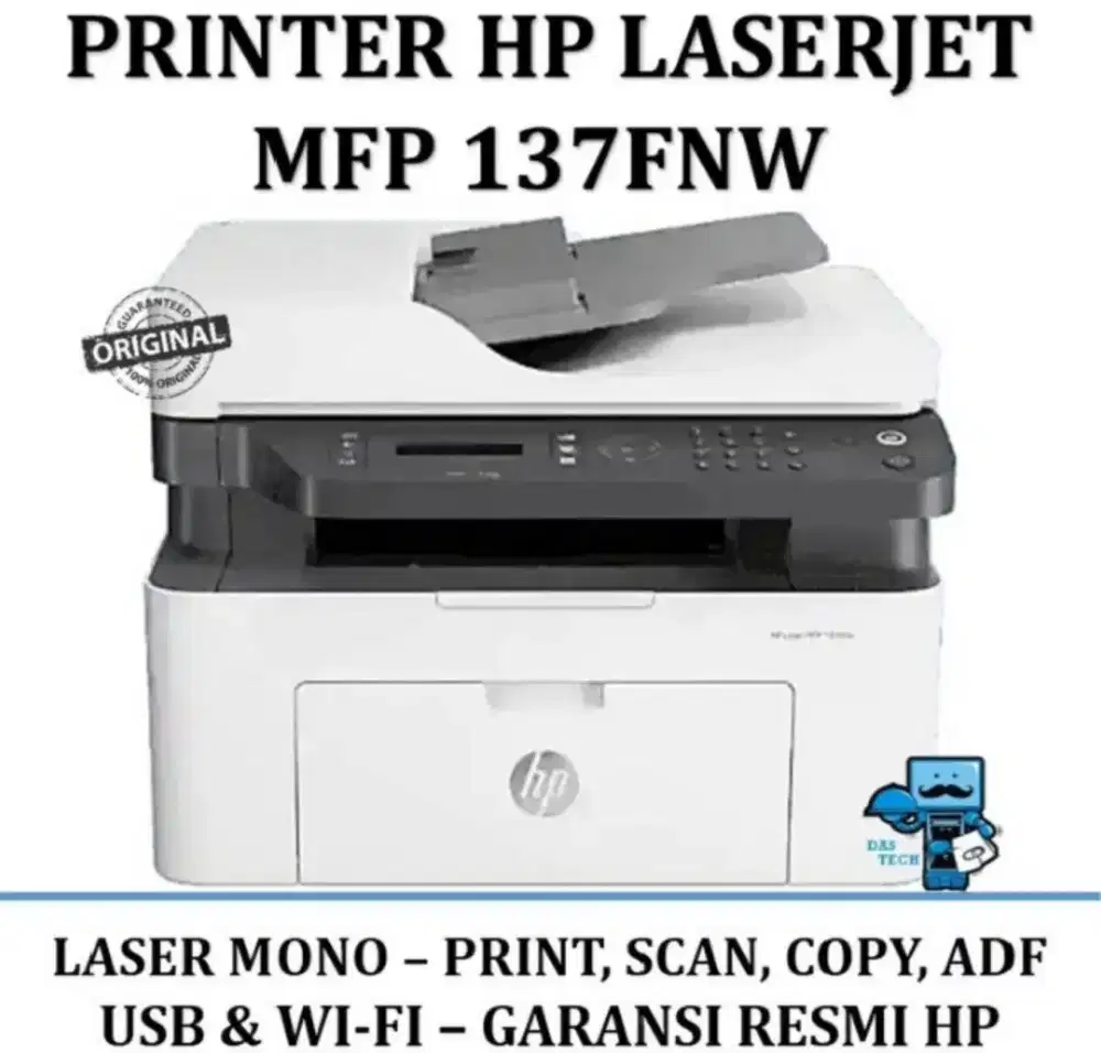 Scanner HP LaserJet MFP 137FNW