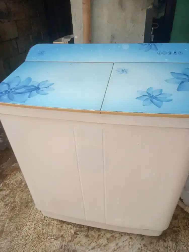 Jual mesin cuci 2 tabung normal semua