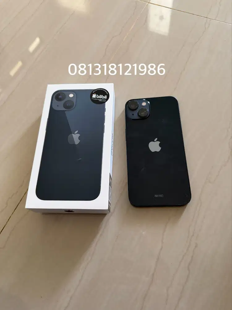 Like new Iphone 13 Baru pakai 4 bulan