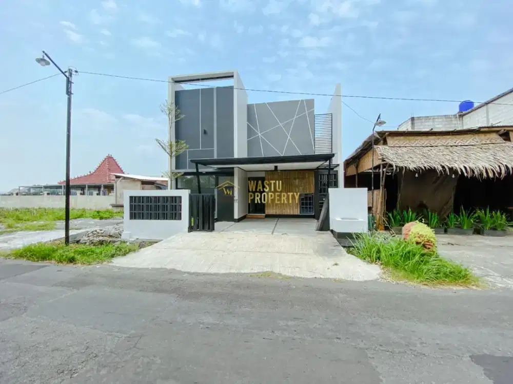 RUMAH KONTEMPORER, DEKAT JALAN LPMP KALASAN, SLEMAN