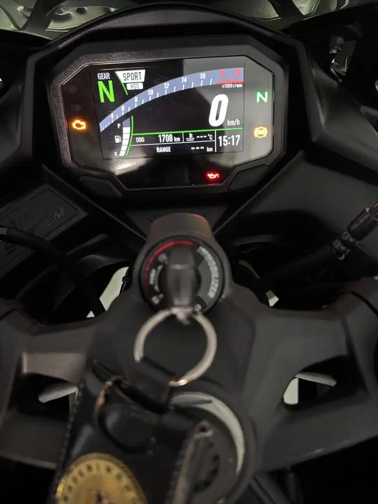 Zx25r ABS QS 4 Cilinder 2025 KM 1700 warna GREY