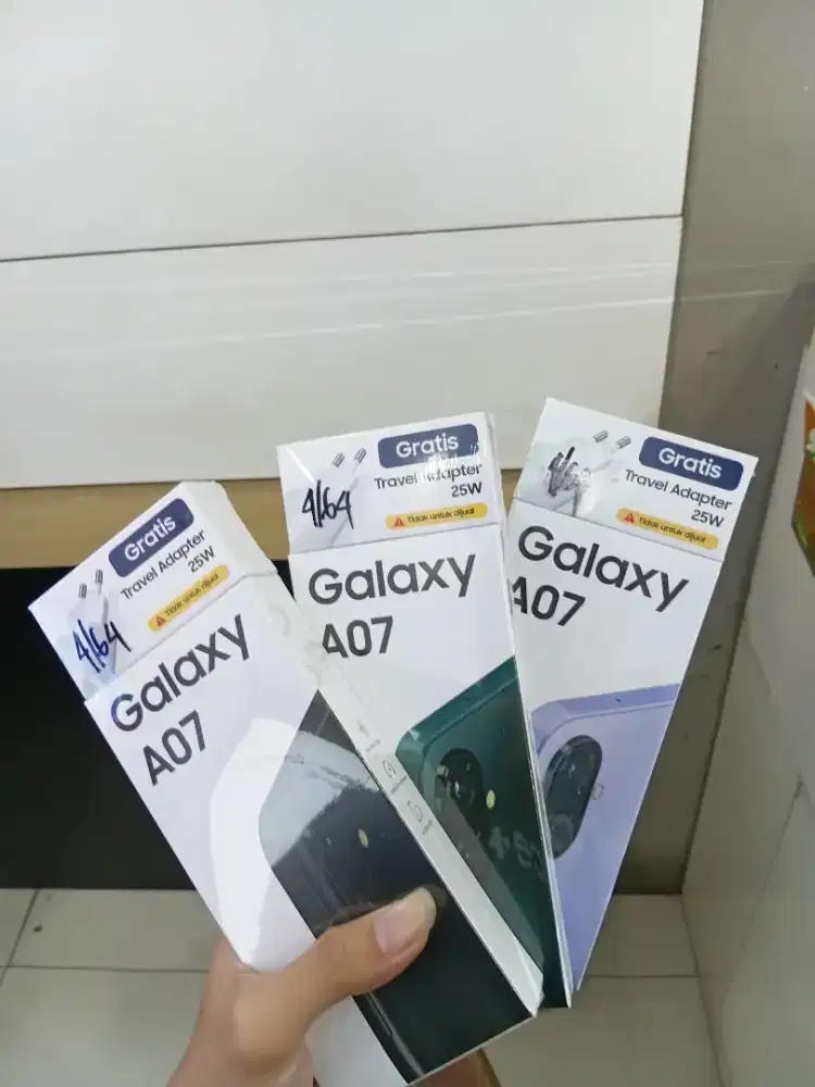 Samsung Galaxy A07 4/64. Garansi resmi 1 tahun