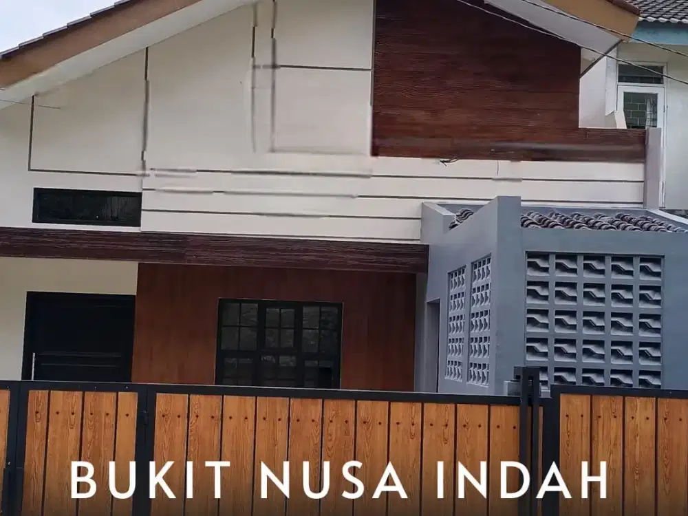 Dijual Brand New Luas Murah Siap Huni di Bukit Nusa Indah Tangsel