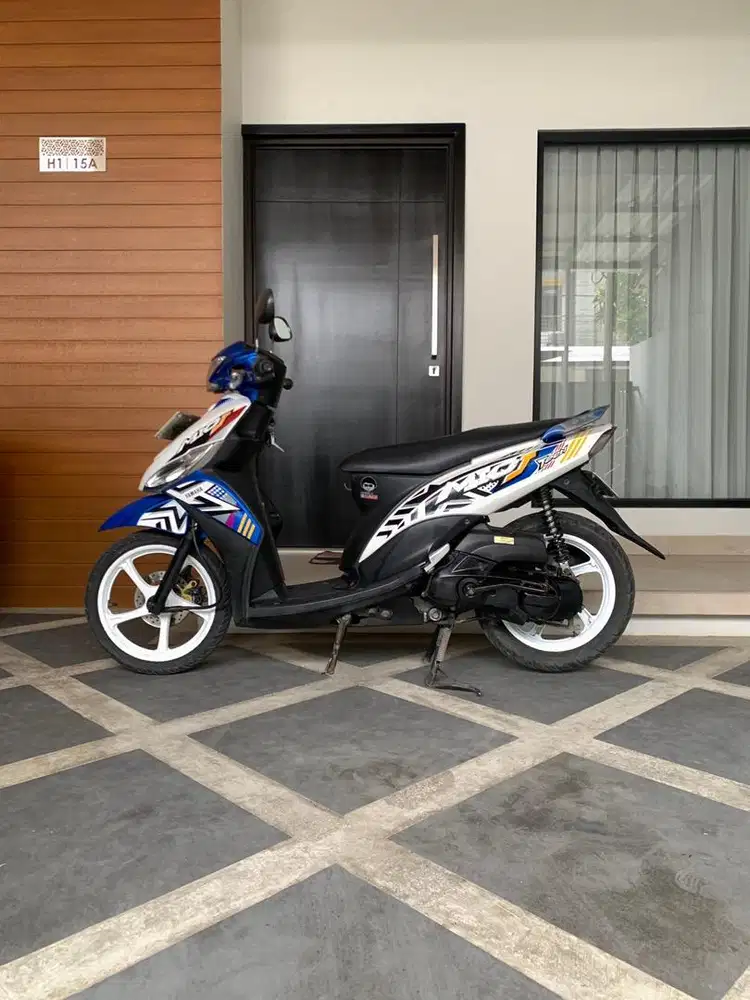 YAMAHA MIO J 2014 PAJAK IDUP, PLAT DKI, SRT LGKP, KUNCI 2, MESIN JOS
