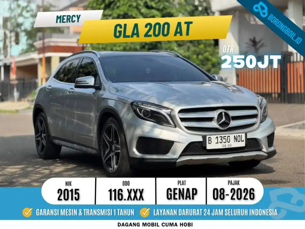 MERCY GLA 200 AT 2015 SILVER