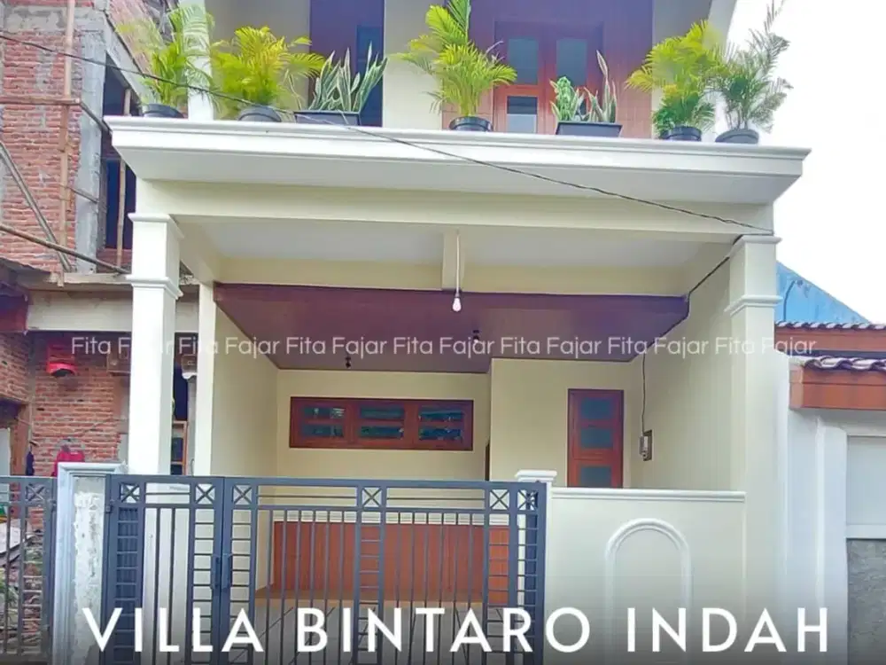 Dijual Rumah Brand New Murah Bagus Siap Huni di Villa Bintaro Indah Bintaro