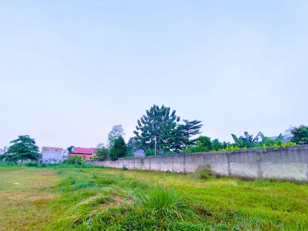 Tanah Kavling Pamulang, Free Desain Cocok Untuk Hunian & Jalan Lebar