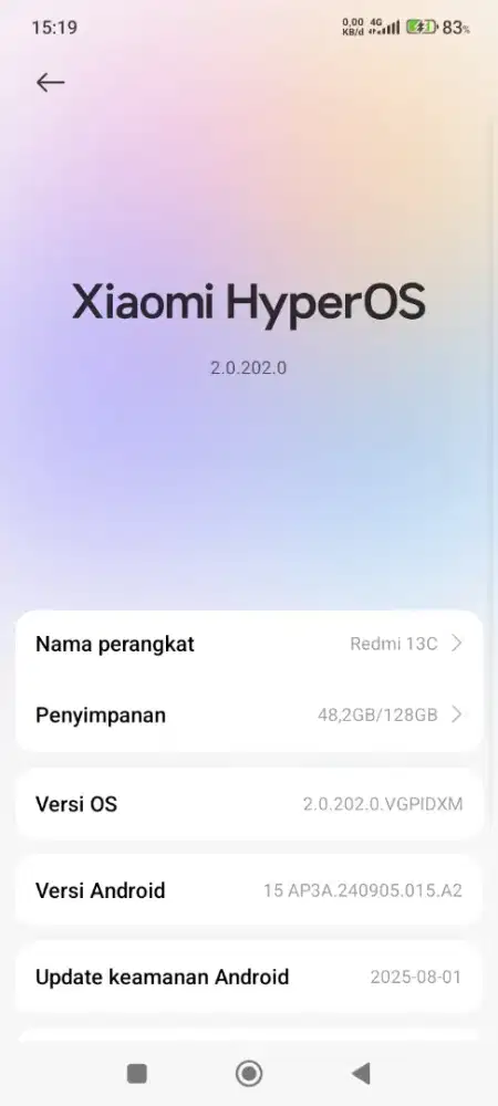 Redmi 13C 6/128 ex TAM