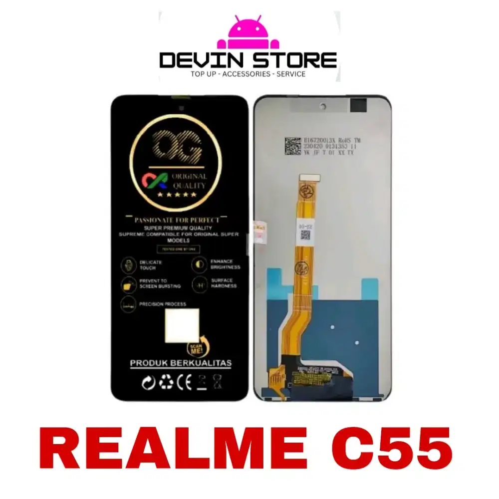 LCD Touchscreen Realme C55 - BISA DITUNGGU