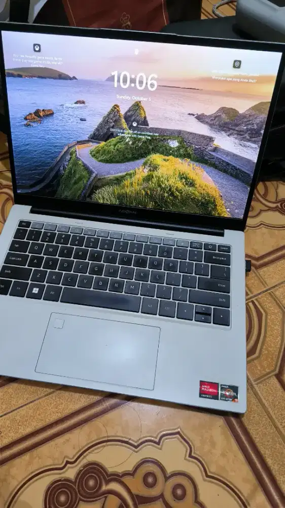ADVAN WORKPLUS RYZEN 5 RAM 16GB SSD 1000GB. KONDISI BAIK. LENGKAP. OK