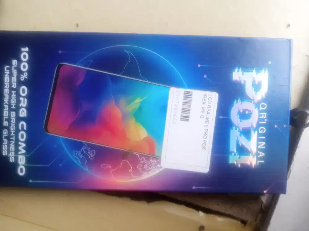 Lcd realme 5pro merk pozi