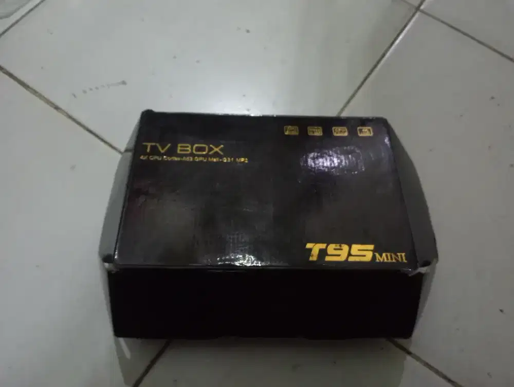 Android tv box t95 mini + remot keyboard