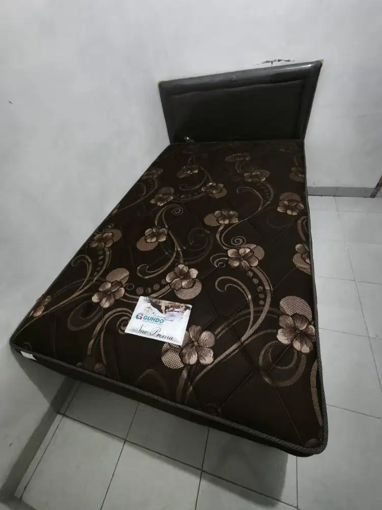 Kasur Sorong Guhdo Full Set dengan Headboard ukuran 120*20