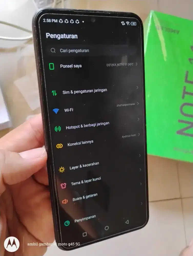 For sale infinix note 11 NFC Ram 6/128 mulus poll