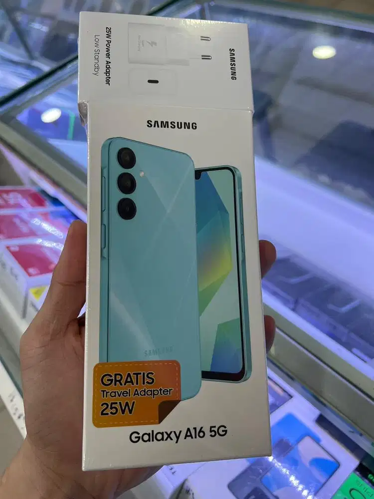 samsung A16 5G ram8/256gb new garansi resmi sein ready