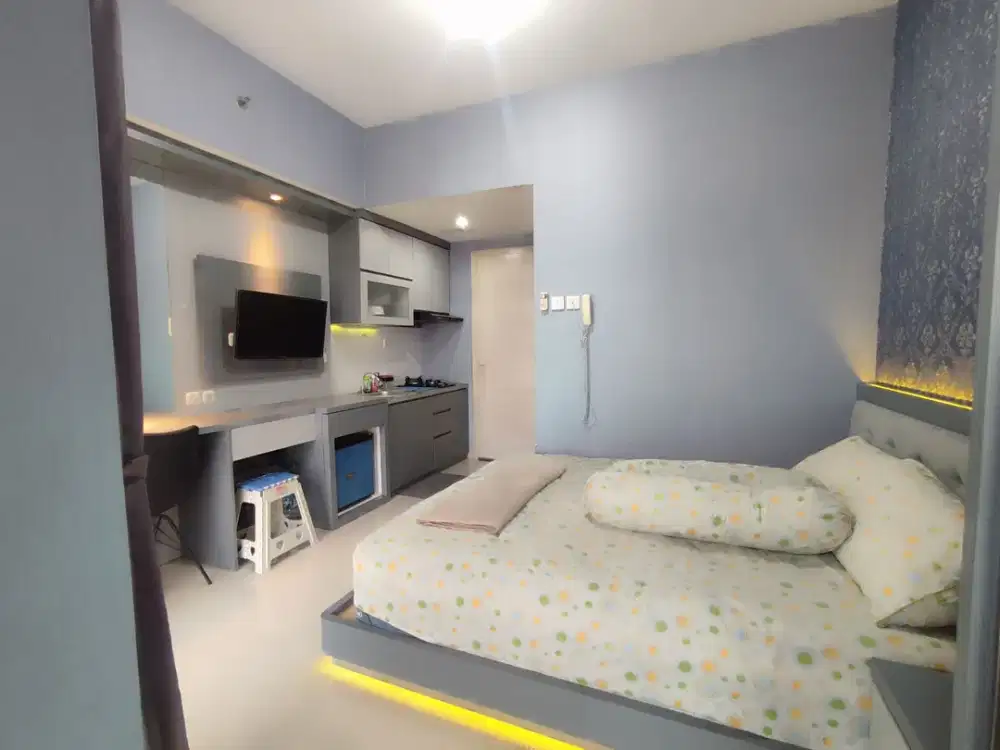 Tinggal Jalan ke Kampus! Studio Full Furnished Cantik & Nyaman untuk Mahasiswa