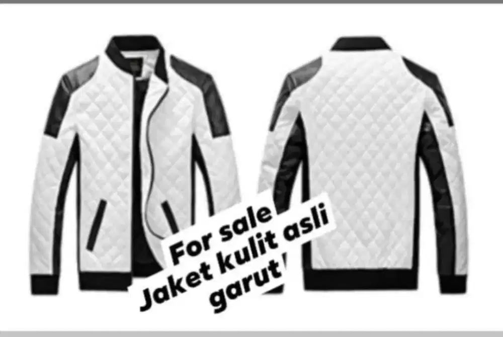 Jaket kulit asli