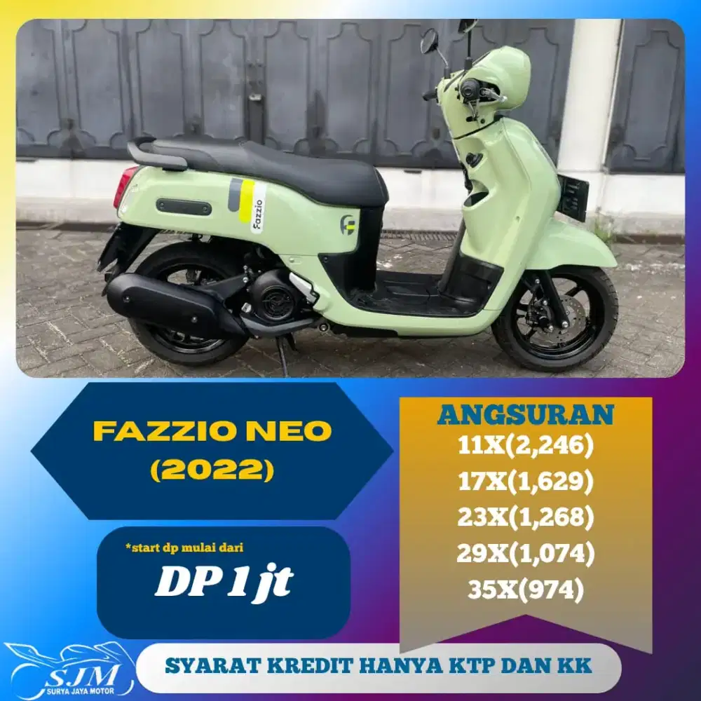YAMAHA FAZZIO NEO 2022 MESIN HALUS