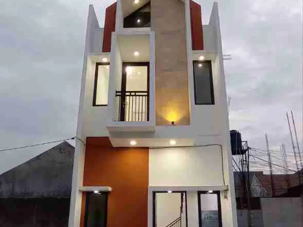 Rumah Di Cilangkap Cipayung (KP) Dekat Tol, Bisa KPR, Cluster Pinggir jalan Jakarta Timur