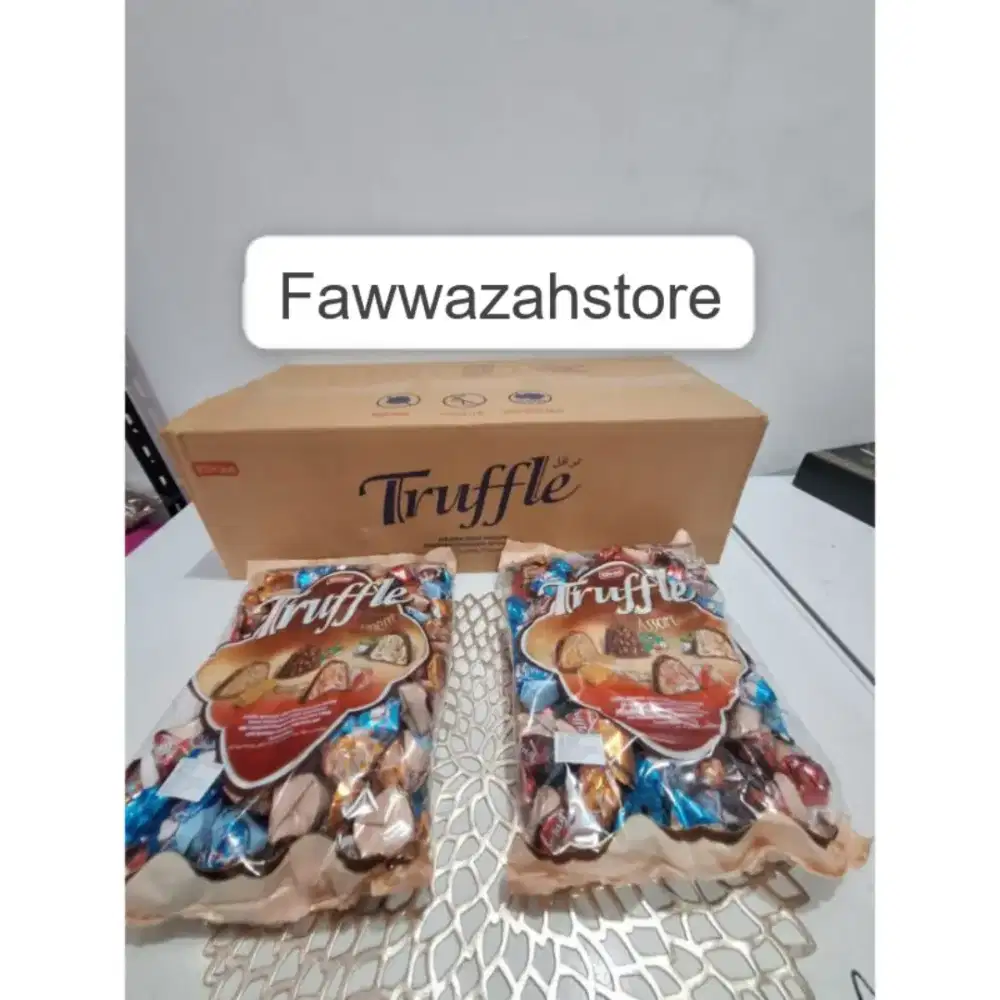 Coklat truffle 1kg, 1crtn isi 8