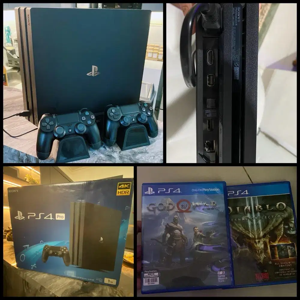 Ps4 Pro Seri CUH 7106B Ori Sony