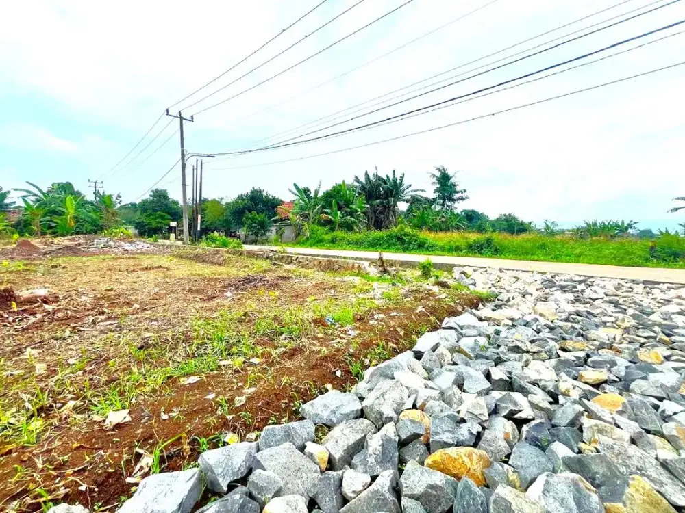 Tanah murah Cisauk 100Jt-an, akses strategis dekat tol.