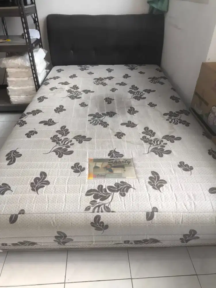 Murah Springbed CENTRAL 200x120cm termasuk Sandaran dn Kaki2