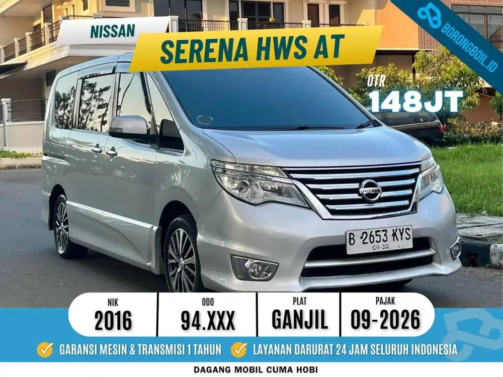 FLASH SALE! NISSAN SERENA 2.0 HWS MATIC 2016