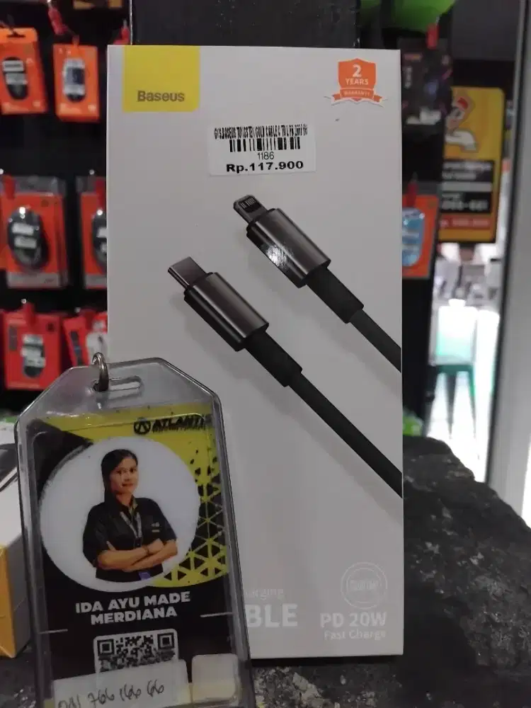 BASEUS TUNGSTEN GOLD CABLE C TO L PD 20W ATLANTIS DAHSYAT