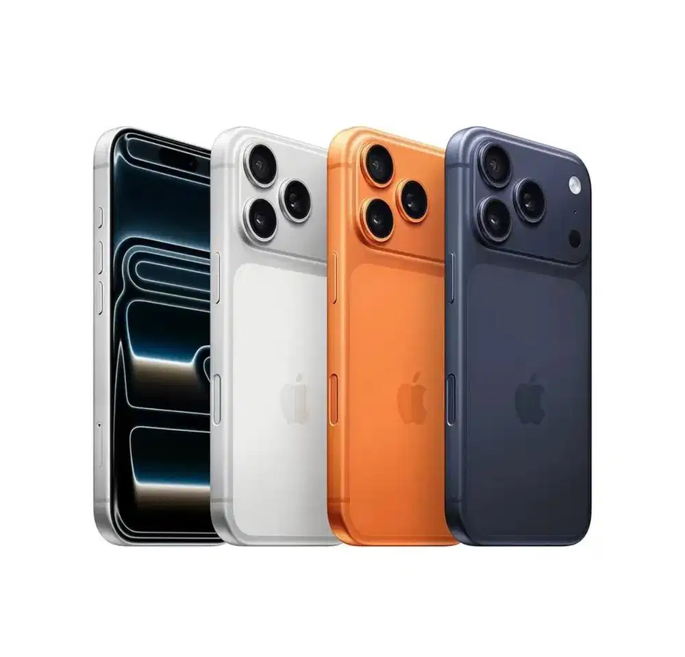 Baru..IPhone 17 Pro 256Gb Garansi Resmi (Warna : Orange,Blue,Silver)