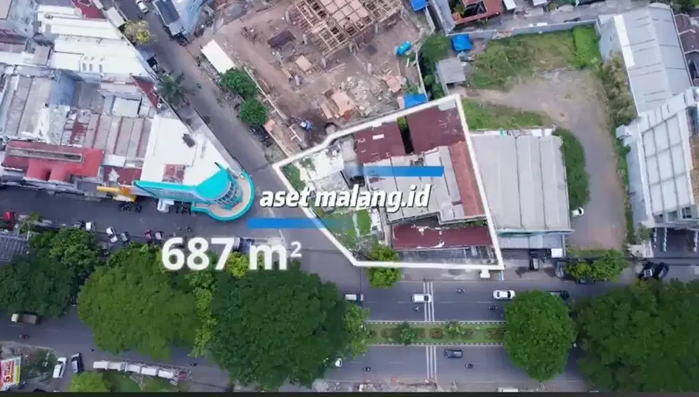 Dijual lahan lokasi poros Sukarno Hatta Malang