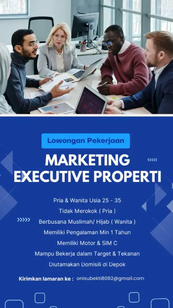 LOWONGAN KERJA MARKETING PROPERTI
