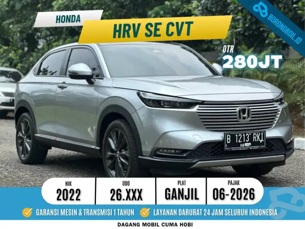 Honda New HRV SE CVT 2022 TERMURAH