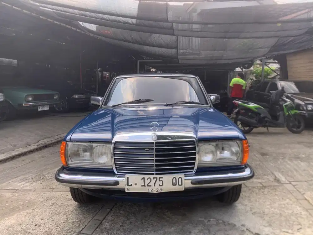 Mercy 280E 1986 akhir (12--25)komplit baik nopol L srt lengkap danda