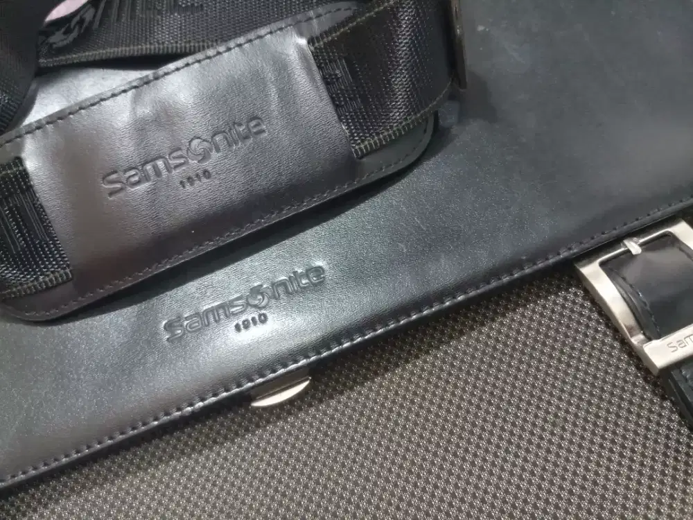 SAMSONITE Tas Ori Likenew Gucci Lv Louis Vuitton Burberry Hermes Boss
