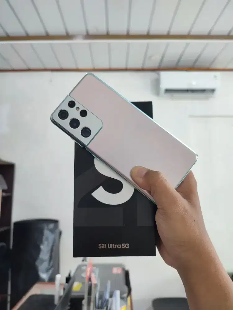 Samsung S21 Ultra 5g 16/512 Second, ada 1 titik kecil dilayar