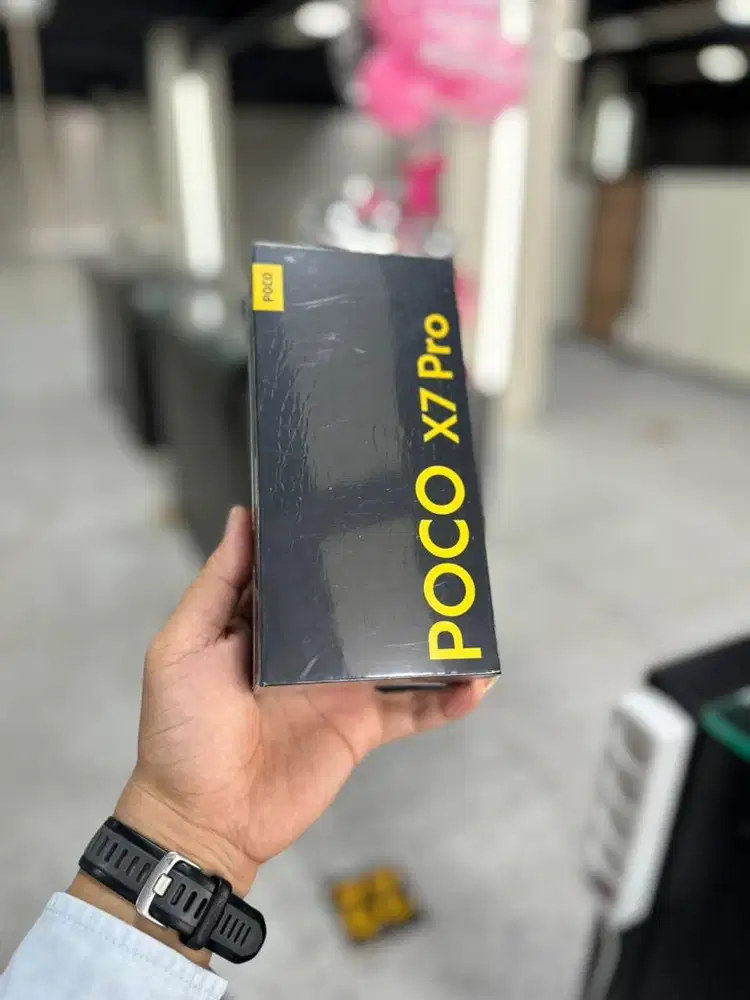 Xiaomi Poco X7 pro 12 /512gb black Baru bersegel garansi resmi